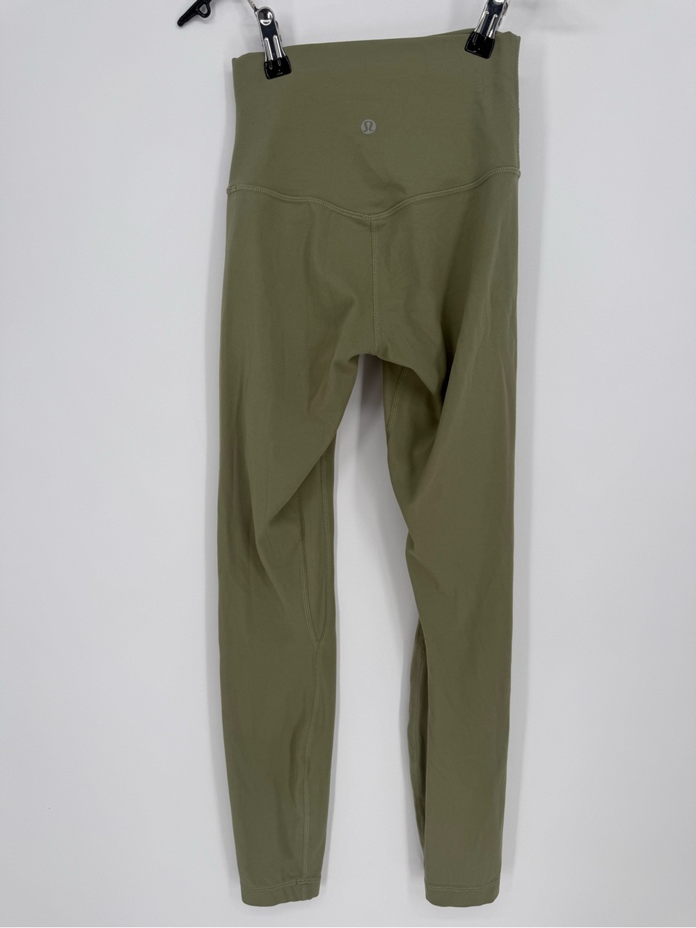Lululemon Olive Green High Rise Leggings Size 2 W5CTB6 Yoga Workout Pants